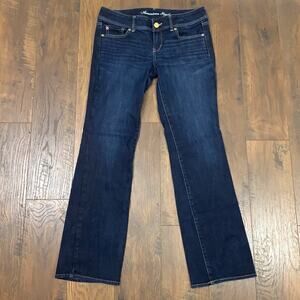 American Eagle Stretch Dark Wash Slim Boot Jeans